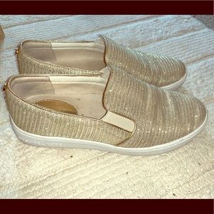 MK Gold Sneakers
